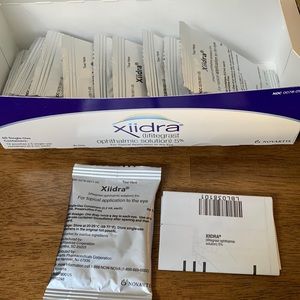 Xiidra ophthalmic 60 single use containers New